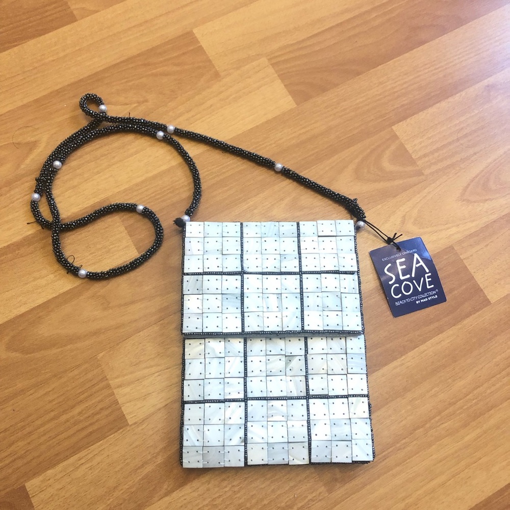 Handmade Shell Crossbody Bag